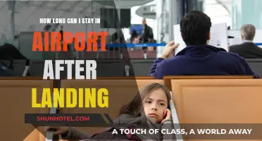 Exploring the Limits: Staying at Airports Post-Landing
