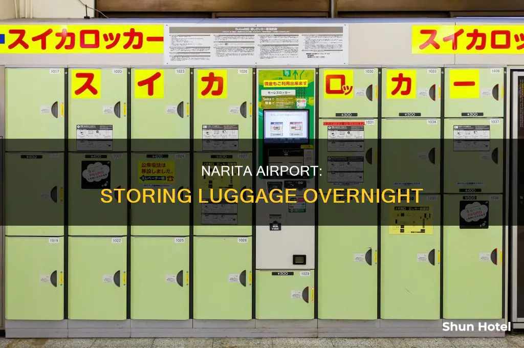 how long can i store luggage at narita airport