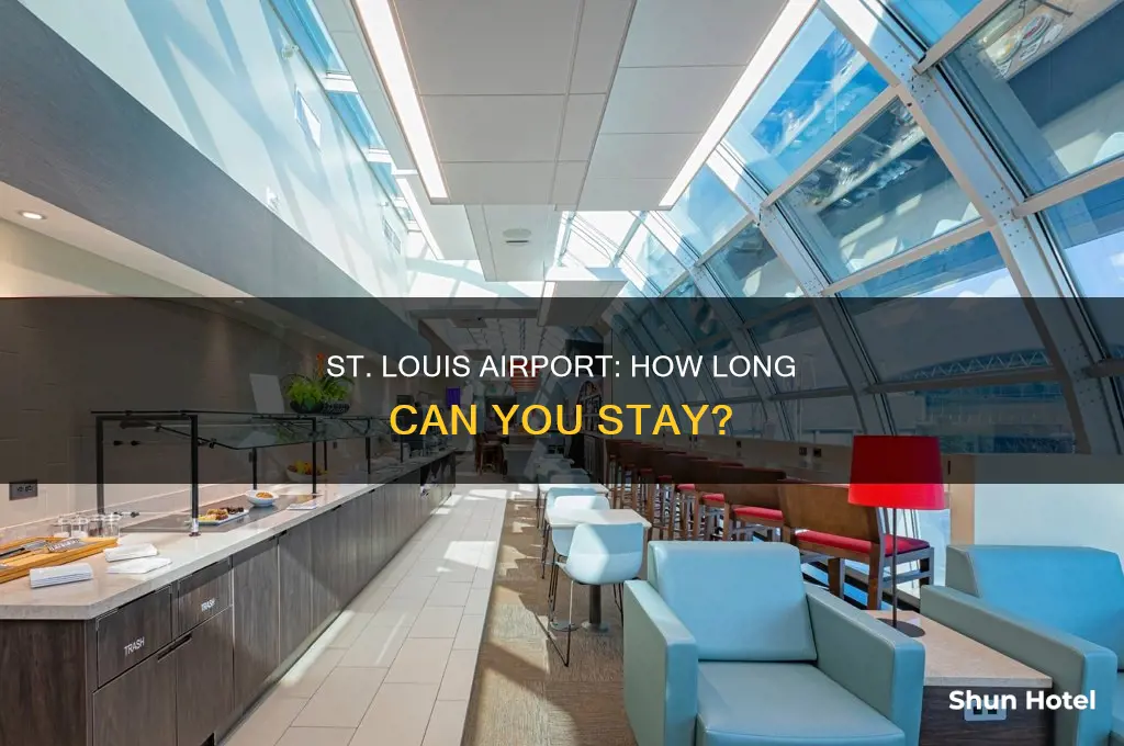 how long can you remain at an st louis airport