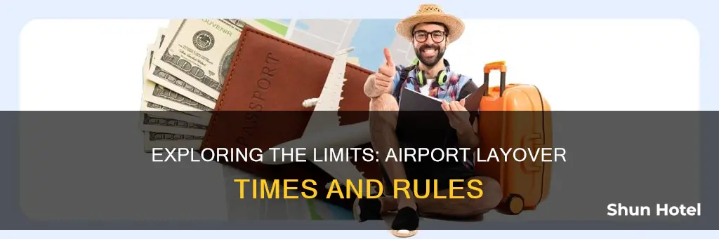 how long can you stay in an airport after landing