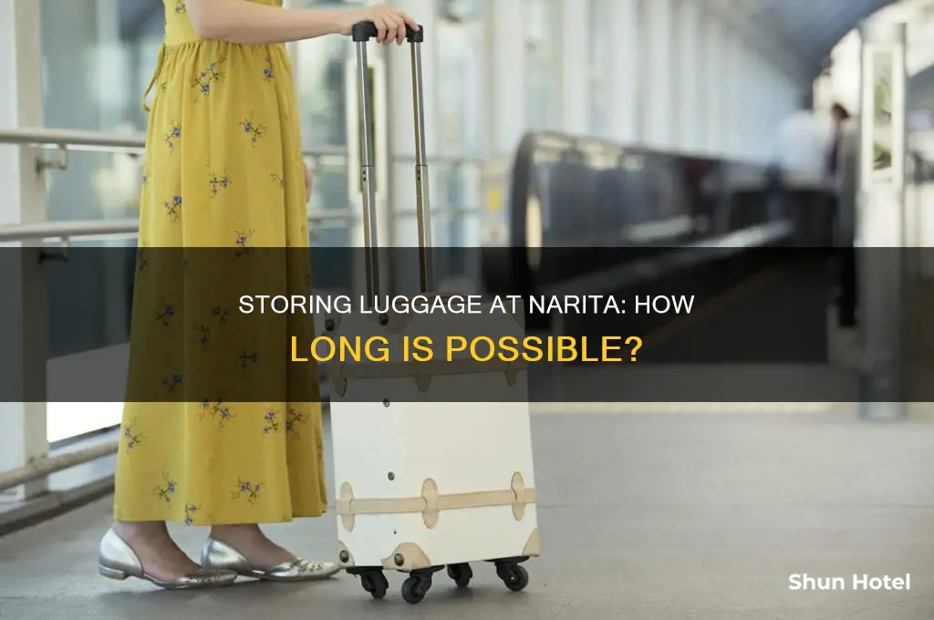 how long can you store luggaes in narita airport