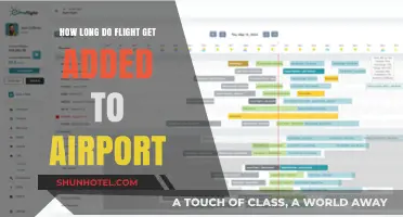 Understanding the Timeline for Adding Flights to Airport Schedules