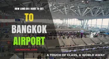 Travel Time to Bangkok Airport: Planning Your Journey Efficiently