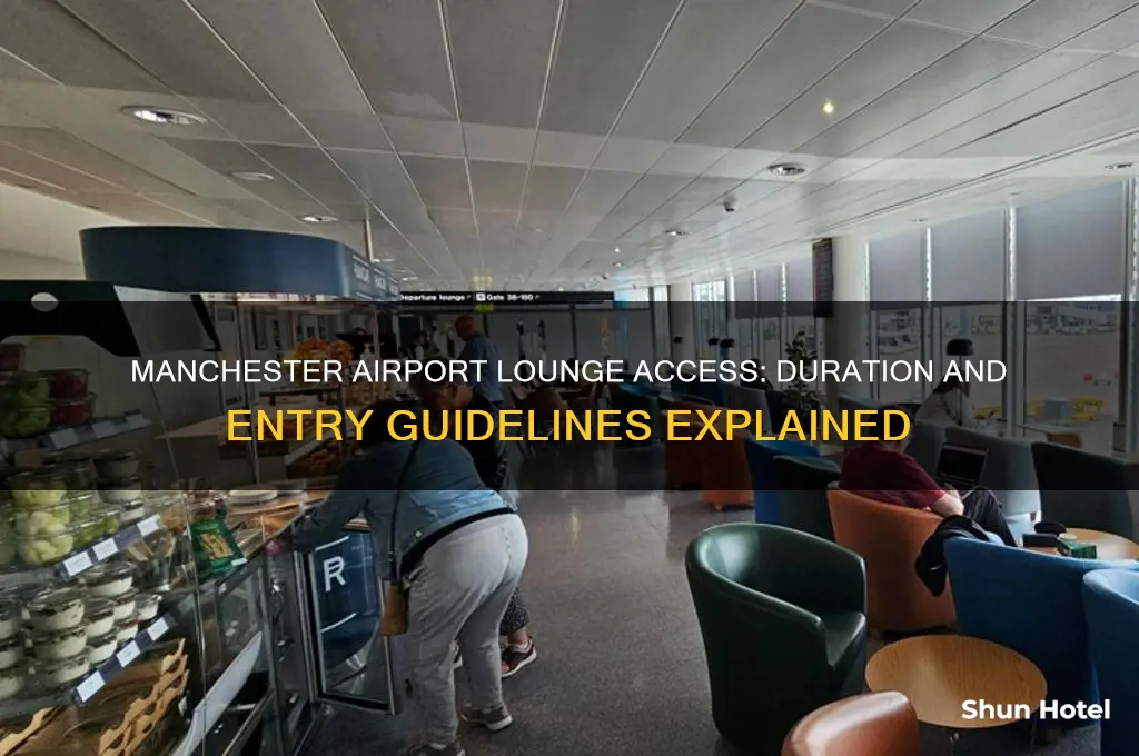 how long do you get in manchester airport lounge