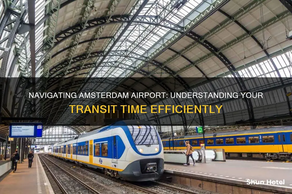 how long does it take to get through amsterdam airport
