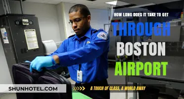 Navigating Boston Airport: Average Time to Get Through Security and Gates