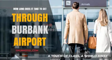 Navigating Burbank Airport: Average Time to Get Through Security and Gates