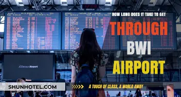 Navigating BWI Airport: Average Time to Get Through Security and Gates