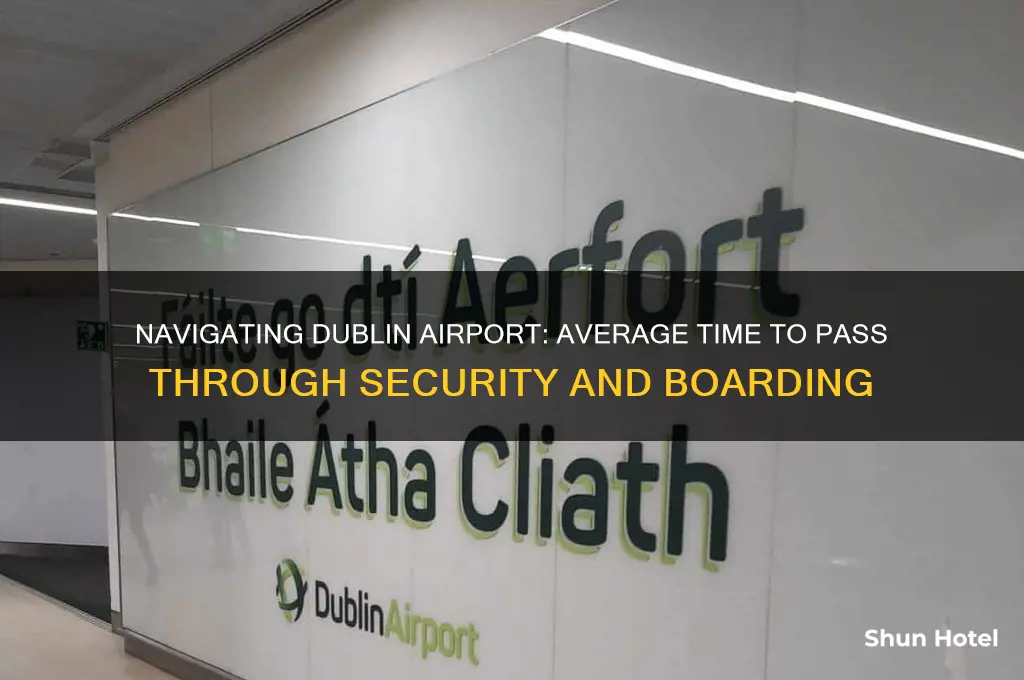 how long does it take to get through dublin airport
