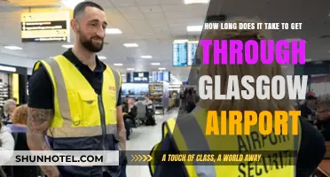 Navigating Glasgow Airport: Average Time to Clear Security and Departures