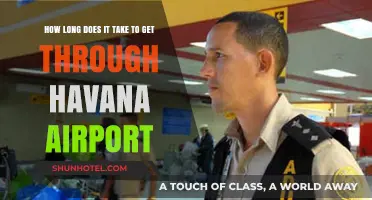 Navigating Havana Airport: Average Time to Clear Customs and Security