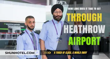 Navigating Heathrow: Average Time to Clear Airport Security & Customs
