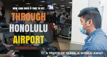 Navigating Honolulu Airport: Average Time to Clear Security and Departures