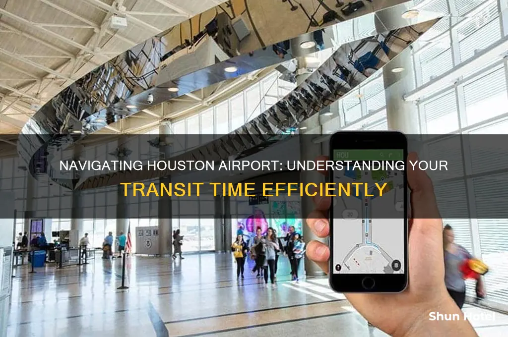 how long does it take to get through houston airport
