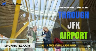 Navigating JFK Airport: Average Time to Clear Security and Depart
