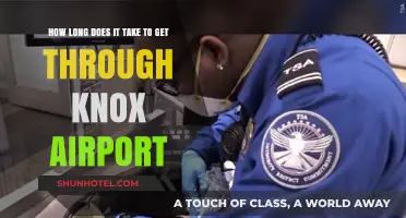 Navigating Knox Airport: Average Time to Pass Through Security and Gates