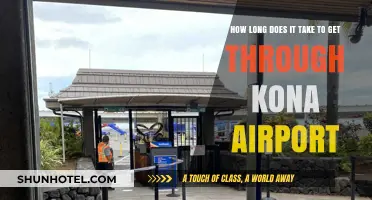 Navigating Kona Airport: Average Time to Clear Security and Depart