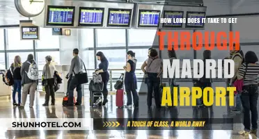 Navigating Madrid Airport: Average Time to Clear Security and Departures