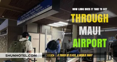 Navigating Maui Airport: Average Time to Clear Security and Departures