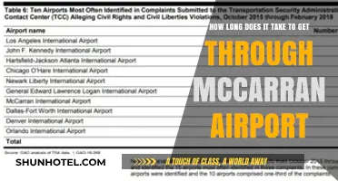 Navigating McCarran Airport: Average Time to Get Through Security and Gates