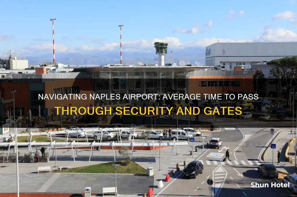 how long does it take to get through naples airport