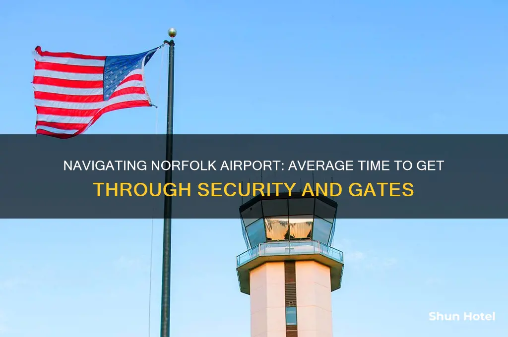 how long does it take to get through norfolk airport