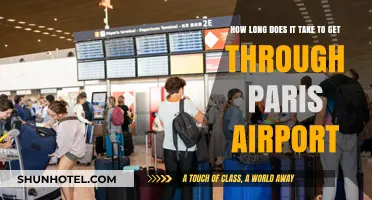 Navigating Paris Airport: Average Time to Clear Security and Customs