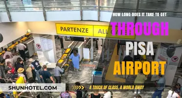 Navigating Pisa Airport: Average Time to Clear Security and Departures