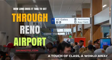 Navigating Reno Airport: Average Time to Get Through Security and Gates