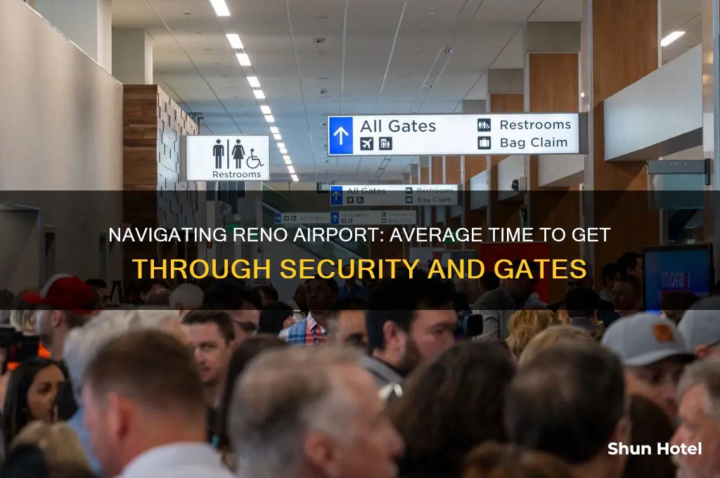 how long does it take to get through reno airport