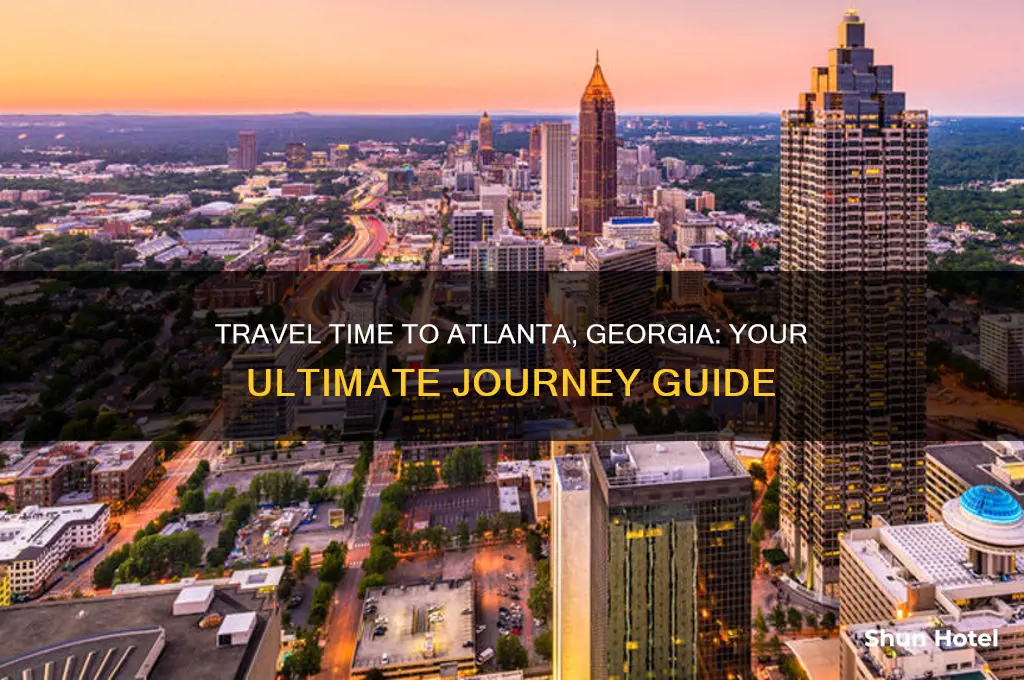 how long does it take to get to atlanta georgia