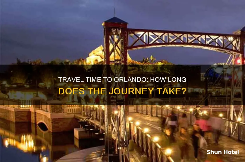 how long does it take to get to orlando florida