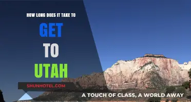 Travel Time to Utah: Exploring Journey Durations from Various Locations