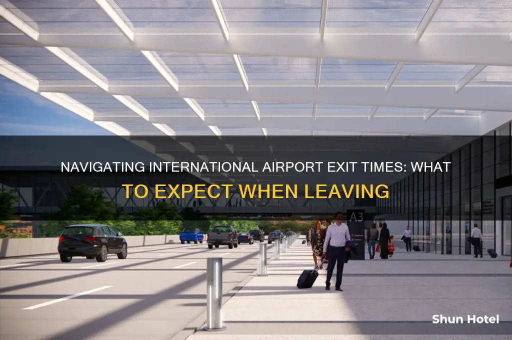 how long does it take to leave airport international