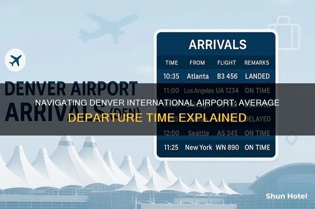 how long does it take to leave denver international airport
