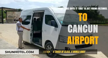 Cozumel to Cancun Airport: Travel Time and Transportation Options