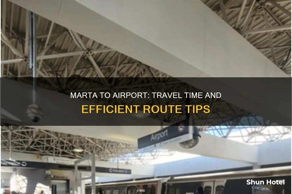 how long does marta take to get to the airport