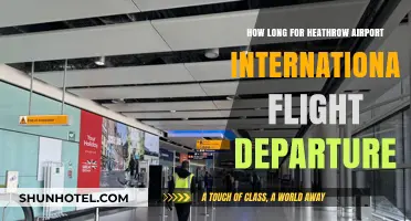 Heathrow International Flight Departure: Timing and Preparation Tips