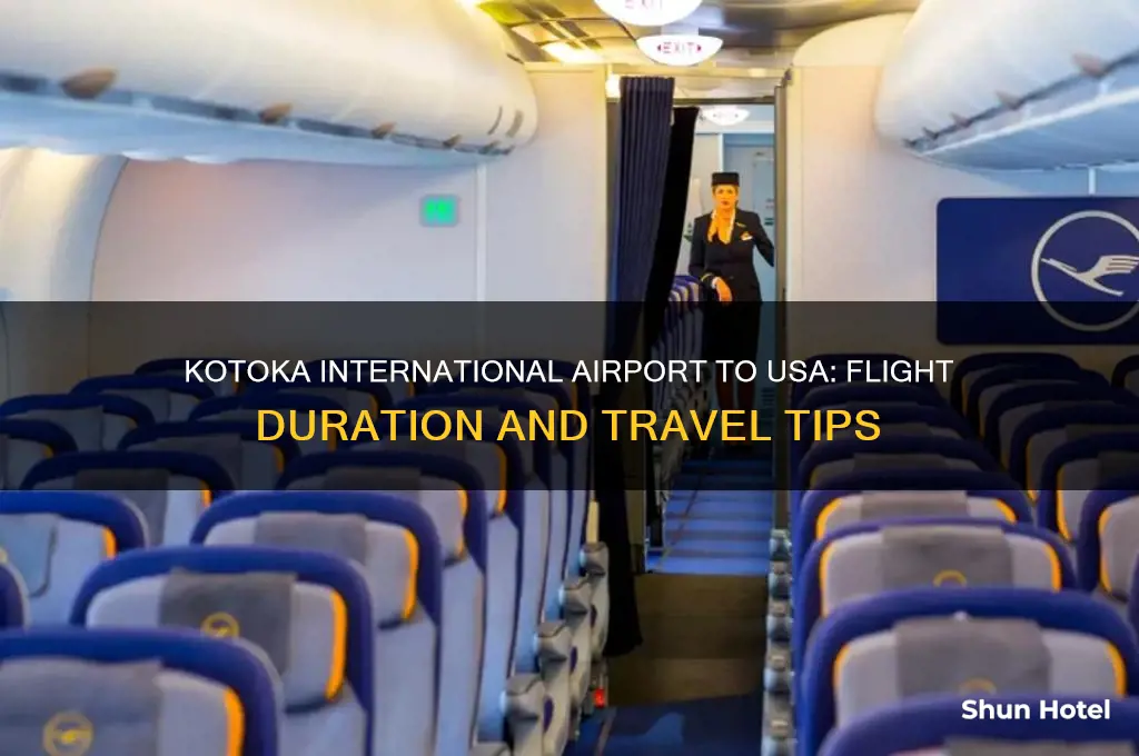 how long is kotoka international airport to usa