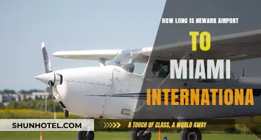 Newark Airport to Miami International: Flight Duration and Travel Tips