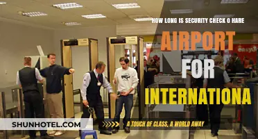 O'Hare Airport International Security Check Duration: What to Expect