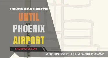 Phoenix Airport Car Rentals: Operating Hours and Late-Night Availability