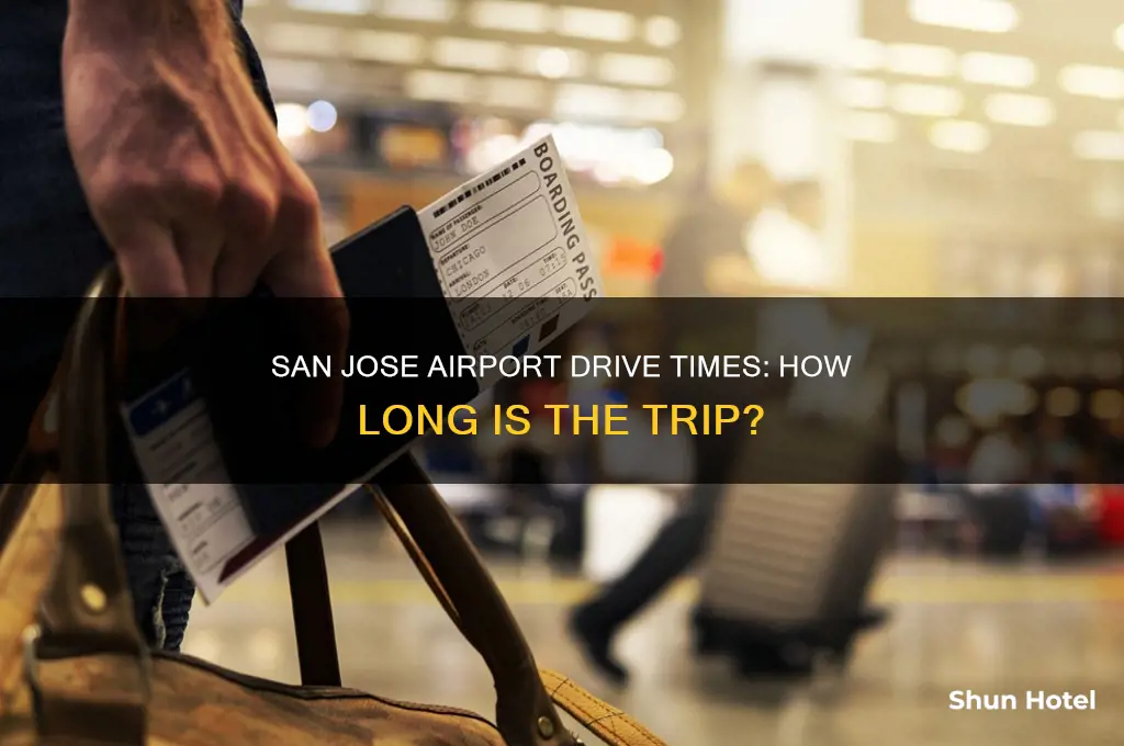 how long is the drive from san jose international airport