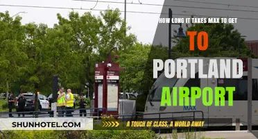 Max's Journey to Portland Airport: Estimating Travel Time Efficiently
