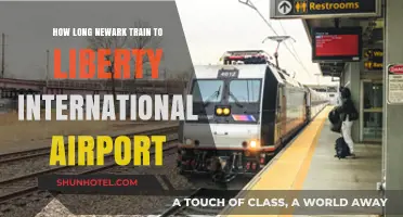 Newark Train to Liberty International Airport: Travel Time Guide
