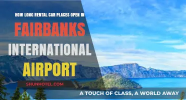 Fairbanks International Airport Rental Car Hours: What You Need to Know