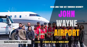 Navigating John Wayne Airport Security: Average Wait Times Revealed