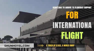 Arriving at Florence Airport: Ideal Timing for International Flights