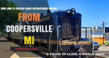 Travel Time from Coopersville, MI to Chicago O'Hare Airport