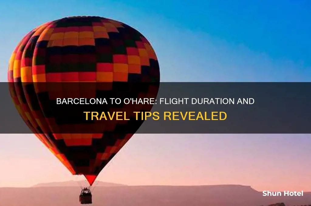 how long to fly from barcelona to ohare airport